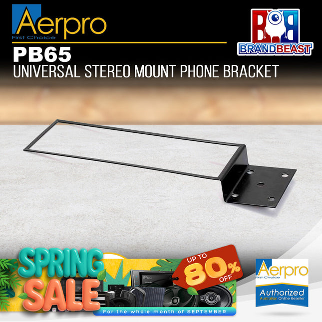 Aerpro PB65 Universal Stereo Mount Phone Bracket