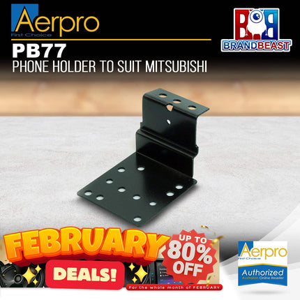 Aerpro PB77 Phone Holders to Suit Mitsubishi 380 2004-2010