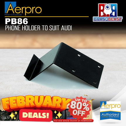 Aerpro PB86 Phone Holders To Suit Audi