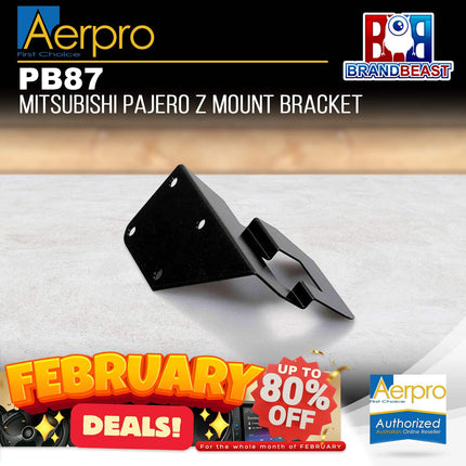 Aerpro PB87 Mitsubishi Pajero Z Mount Phone Bracket