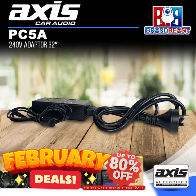 Axis PC5A 240V Adaptor 32‚Ä≥