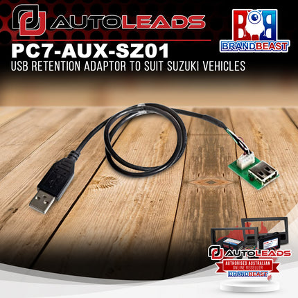 Autoleads PC7-AUX-SZ01 USB Retention Adaptor To Suit Suzuki Vehicles