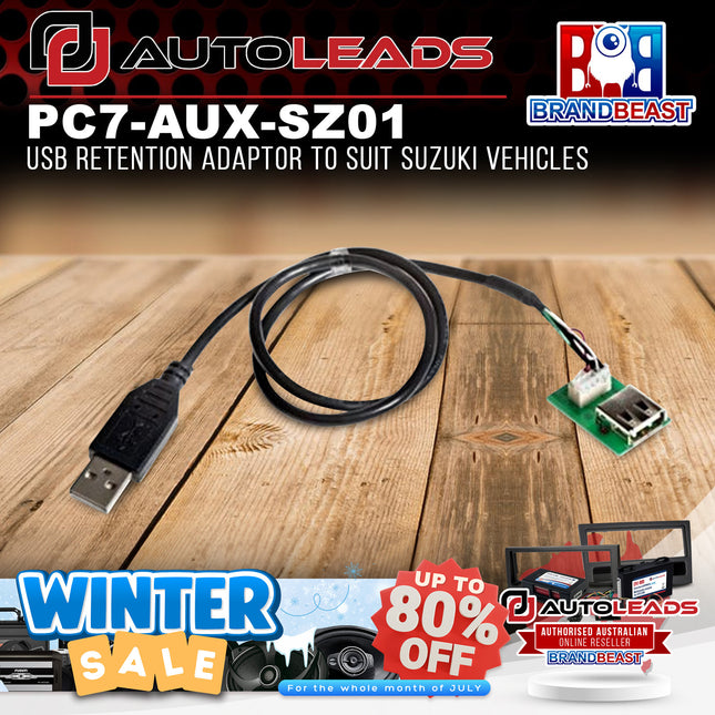 Autoleads PC7-AUX-SZ01 USB Retention Adaptor To Suit Suzuki Vehicles