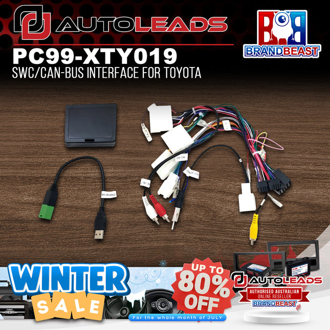 Autoleads PC99-XTY019 SWC/CAN-Bus Interface For Toyota