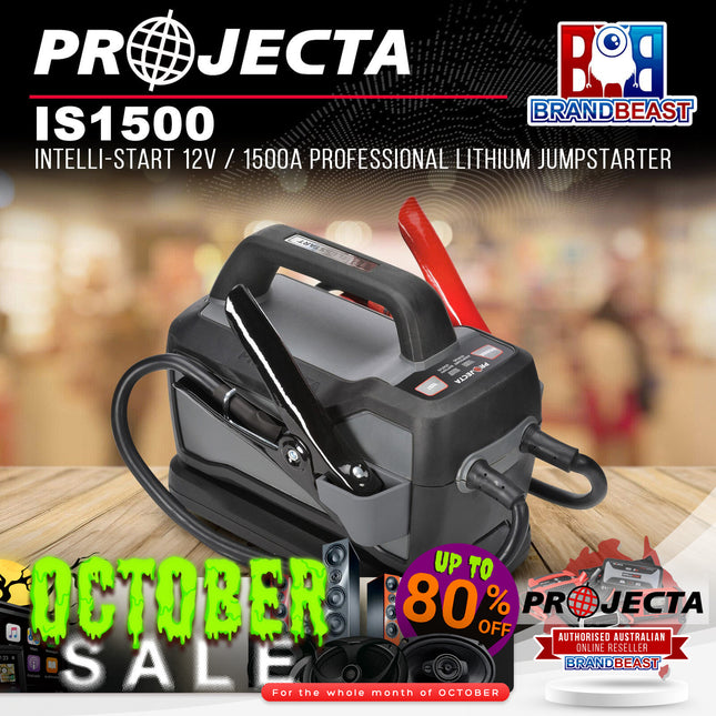 PROJECTA IS1500 Intelli-Start 12V / 1500A Professional Lithium Jumpstarter