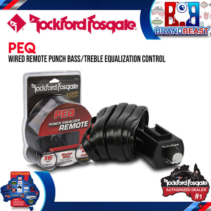 Rockford Fosgate PEQ Remote Punch EQ (2007+ Amps)