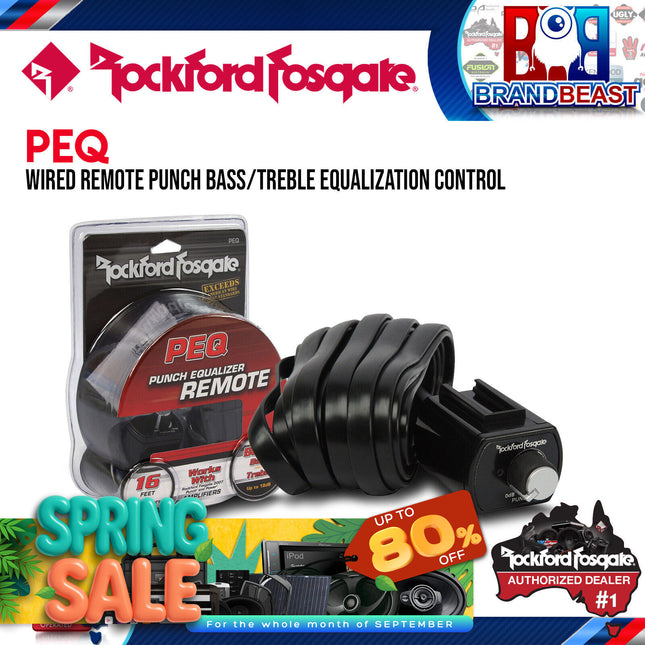 Rockford Fosgate PEQ Remote Punch EQ (2007+ Amps)