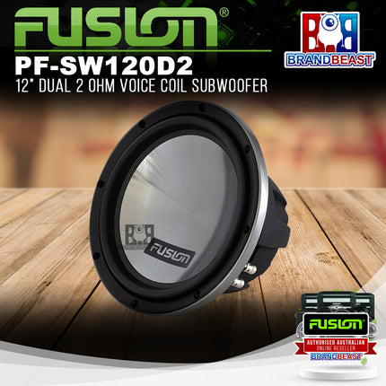 Fusion PF-SW120D2 12" Dual 2 Ohm Voice Coil Subwoofer