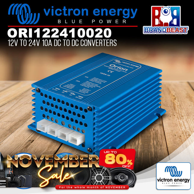 Victron Energy ORI122410020 12V to 24V 10A DC to DC Converters