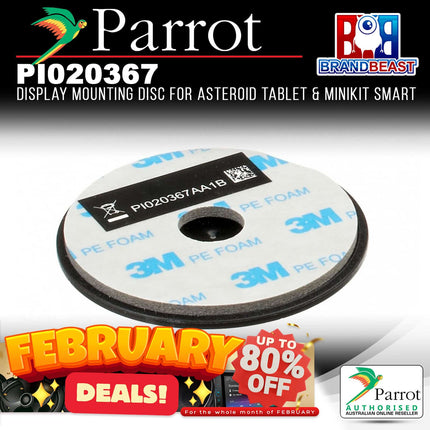 Parrot PI020367 Display Mounting Disc for Asteroid Tablet &amp; Minikit Smart