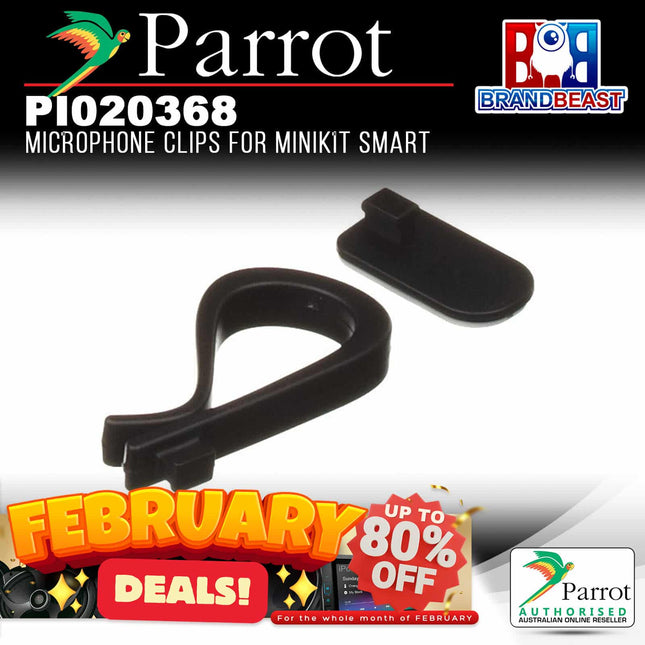 Parrot PI020368 Microphone Clips for Minikit Smart