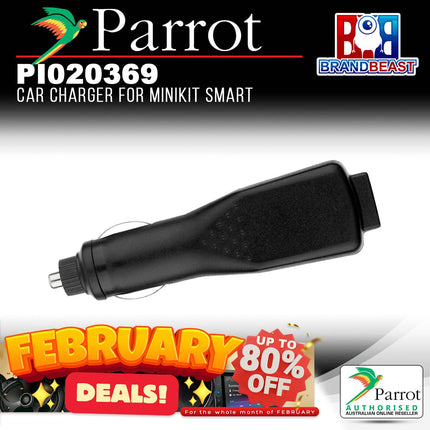 Parrot PI020369 Car Charger for Minikit Smart