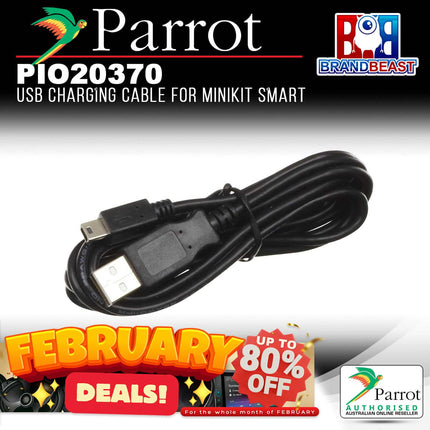 Parrot PI020370 USB Charging Cable for Minikit Smart