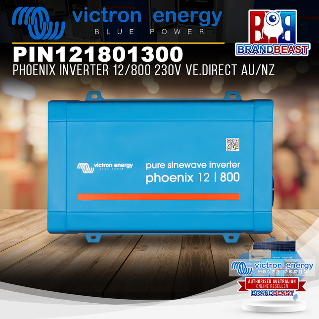 Victron Energy PIN121801300 Phoenix Inverter 12/800 230V VE.Direct AU/NZ