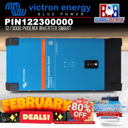 Victron Energy PIN122300000 12/3000 Phoenix Inverter Smart