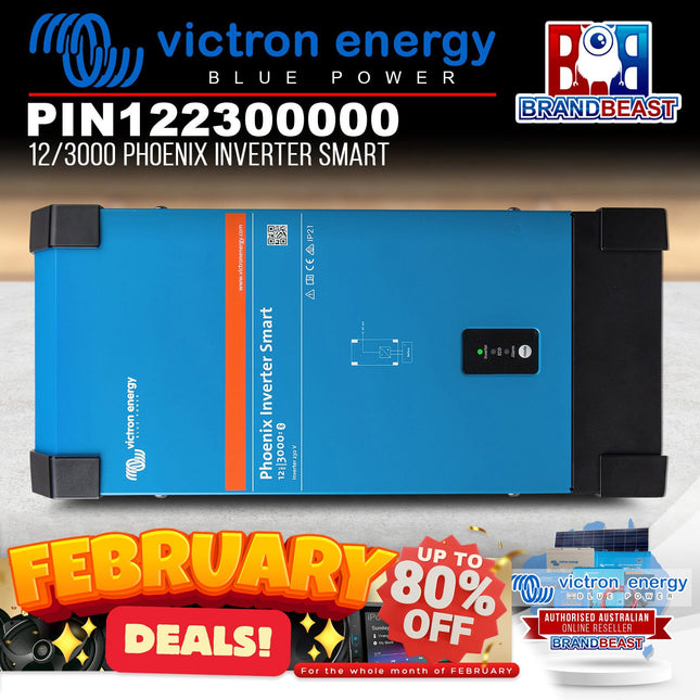 Victron Energy PIN122300000 12/3000 Phoenix Inverter Smart