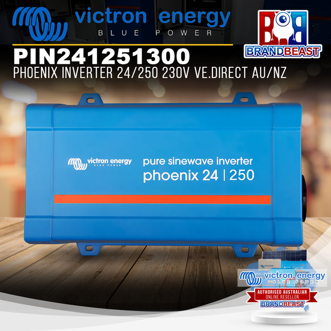 Victron Energy PIN241251300 Phoenix Inverter 24/250 230V VE.Direct AU/NZ