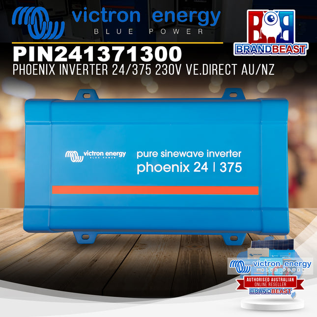 Victron Energy PIN241371300 Phoenix Inverter 24/375 230V VE.Direct AU/NZ