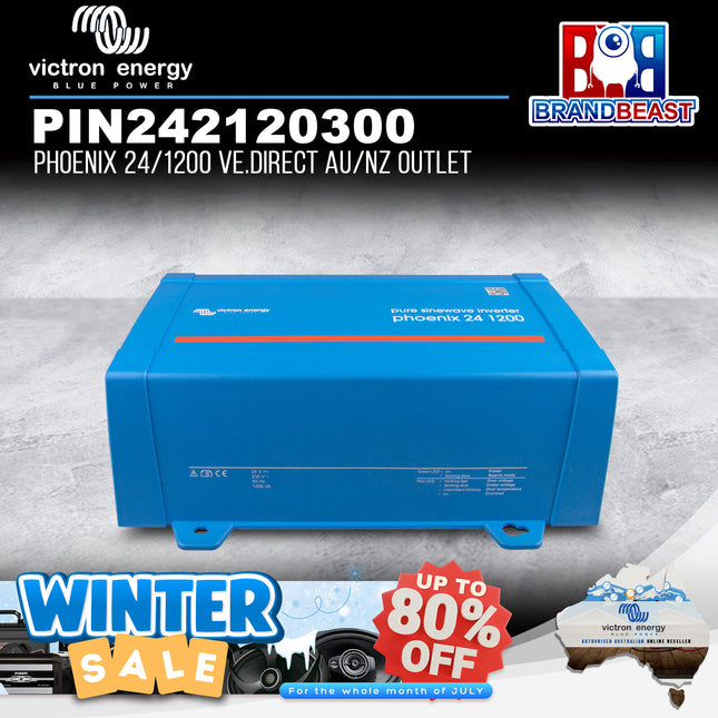 Victron Energy PIN242120300 Phoenix 24/1200 Ve.direct AU/NZ Outlet