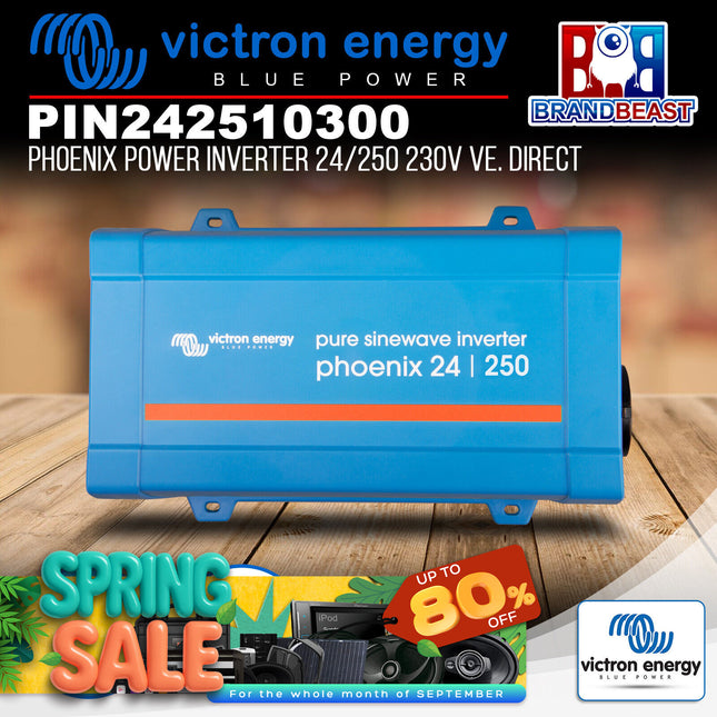 Victron Energy PIN242510300 Phoenix Power Inverter 24/250 230V VE.Direct