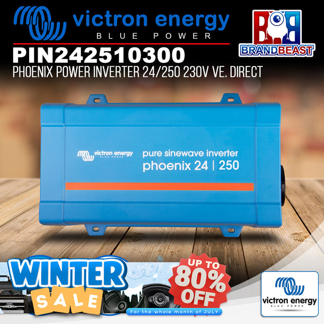 Victron Energy PIN242510300 Phoenix Power Inverter 24/250 230V VE.Direct