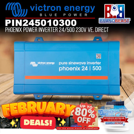 Victron Energy PIN245010300 Phoenix Power Inverter 24/500 230V VE.Direct