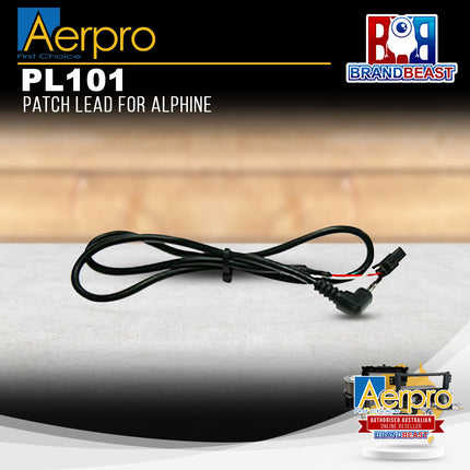 Aerpro PL101 Patch Lead For Alphine