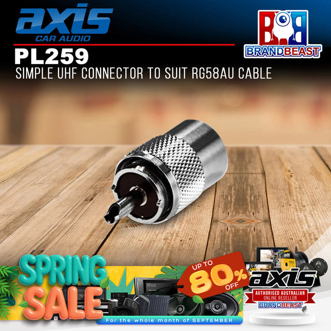 Axis PL259 UHF Connector