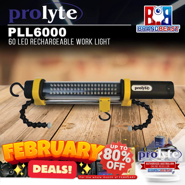 Prolyte PLL6000 60 LED Rechargeable Work Light 60 Led Light