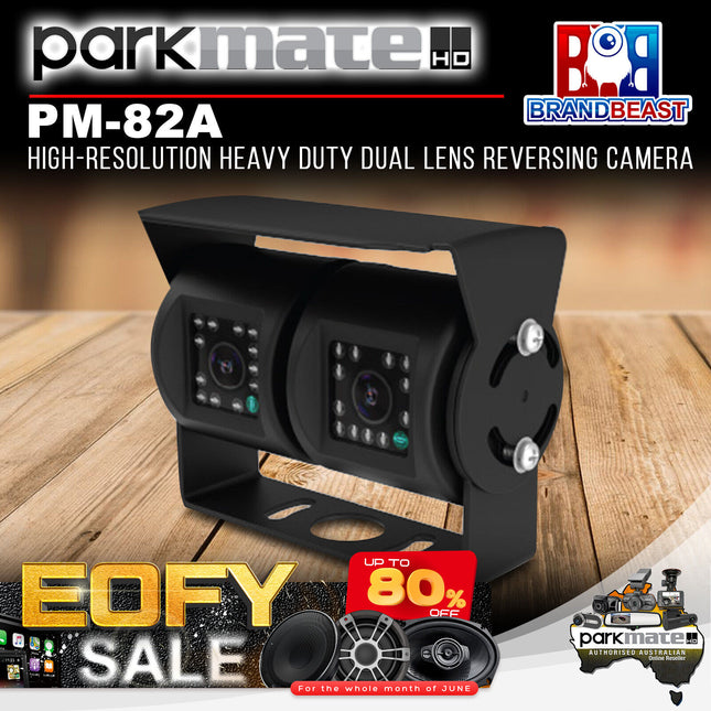 Parkmate PM-82A High-Resolution Heavy Duty Dual Lens Reversing Camera