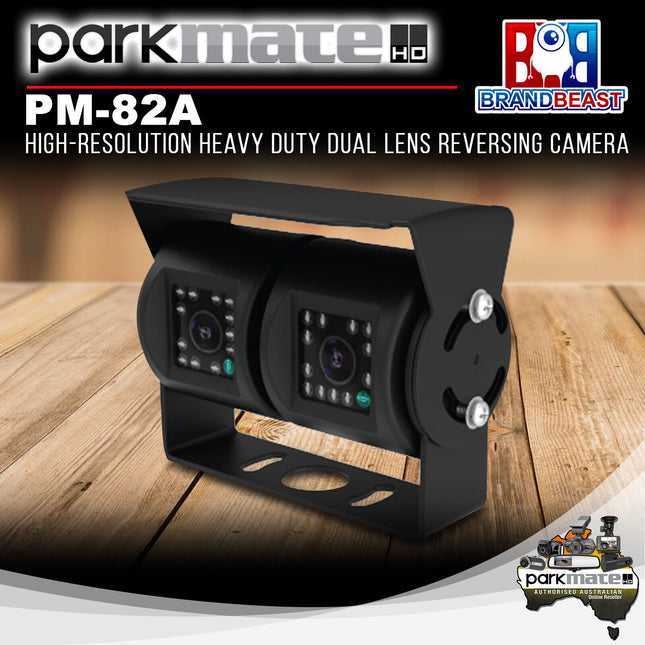 Parkmate PM-82A High-Resolution Heavy Duty Dual Lens Reversing Camera
