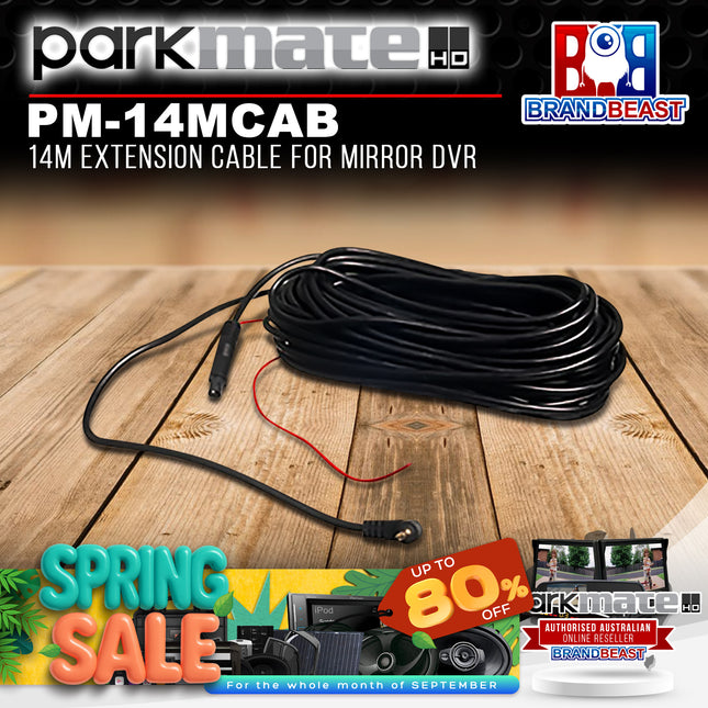 Parkmate PM-14MCAB 14m Extension Cable For Mirror DVR