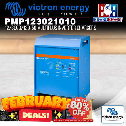 Victron Energy PMP123021010 12/3000/120-50 MultiPlus Inverter Chargers