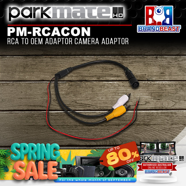 Parkmate PM-RCACON RCA To OEM Adaptor Camera Adaptor