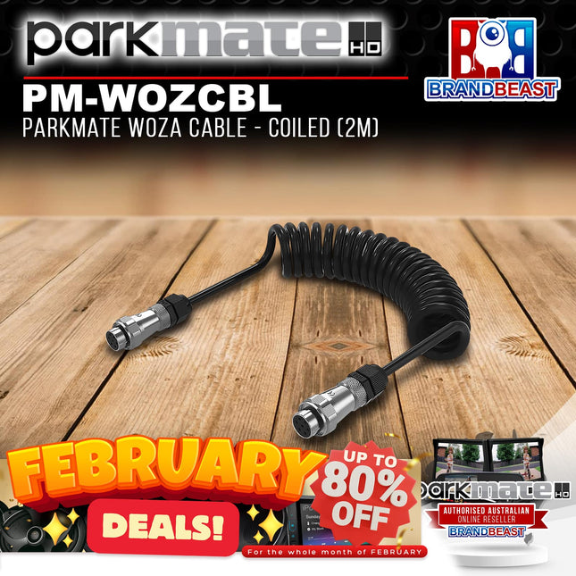 Parkmate PM-WOZCBL 2 Metre Heavy Duty Coil Trailer Woza Cable