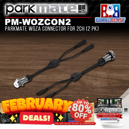 Parkmate PM-WOZCON2 2 Channel Heavy-Duty Woza Connector Cable