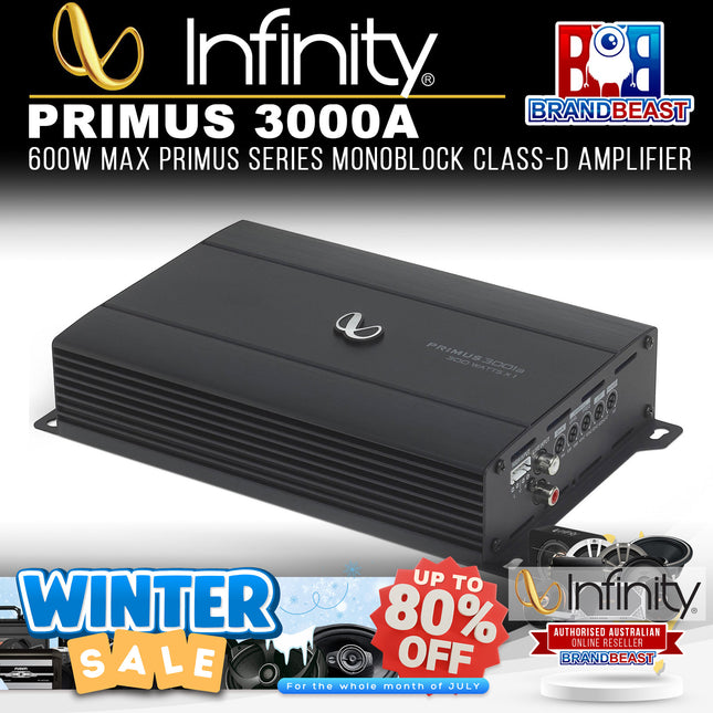 Infinity PRIMUS3000A PRIMUS 3000A 300W x 1 Amplifier