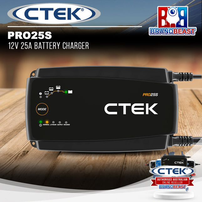 CTEK PRO25S 12V 25A Battery Charger
