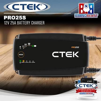 CTEK PRO25S 12V 25A Battery Charger