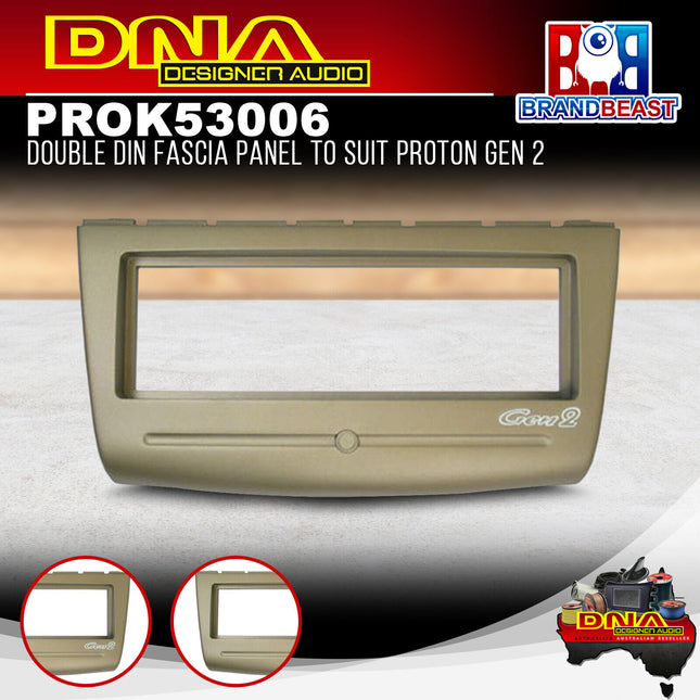 DNA PRO-K53006 Single DIN Fascia Panel To Suit Proton Gen 2