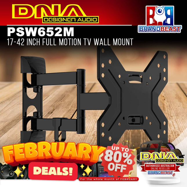 DNA PSW652M 17-42 Inch Full Motion TV Wall Mount