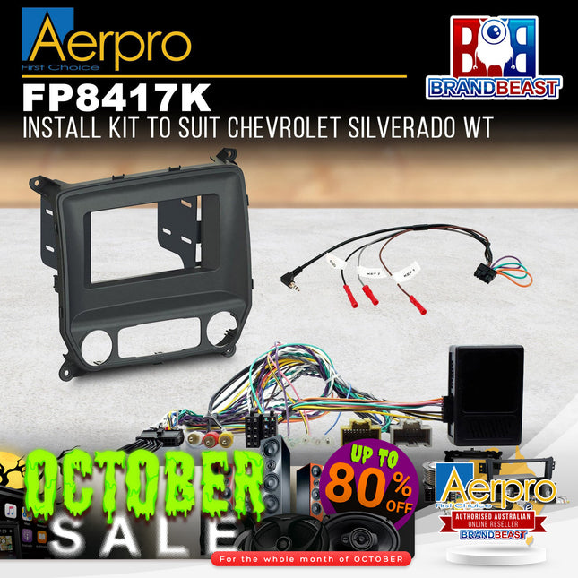 Aerpro FP8417K Install Kit to Suit Chevrolet Silverado
