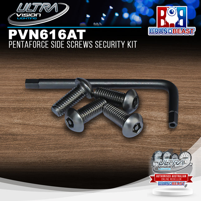 Ultra Vision Lighting PVN616AT Pentaforce Side Screws Security Kit