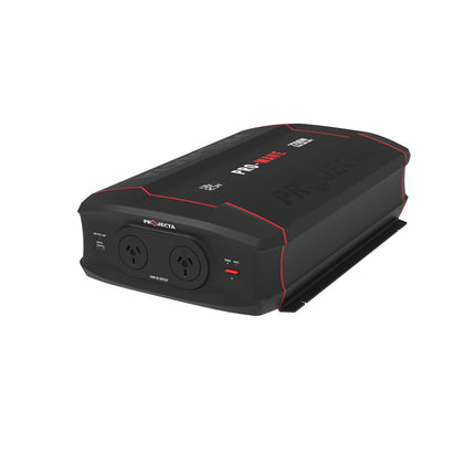 Projecta PW2700 2700W Pure Sine Wave Inverter - 12V to 240V Maximum Power Inverter with Extreme Starting Power, USB-A, USB-C, Remote LCD Display and Australian AS4763 Certification