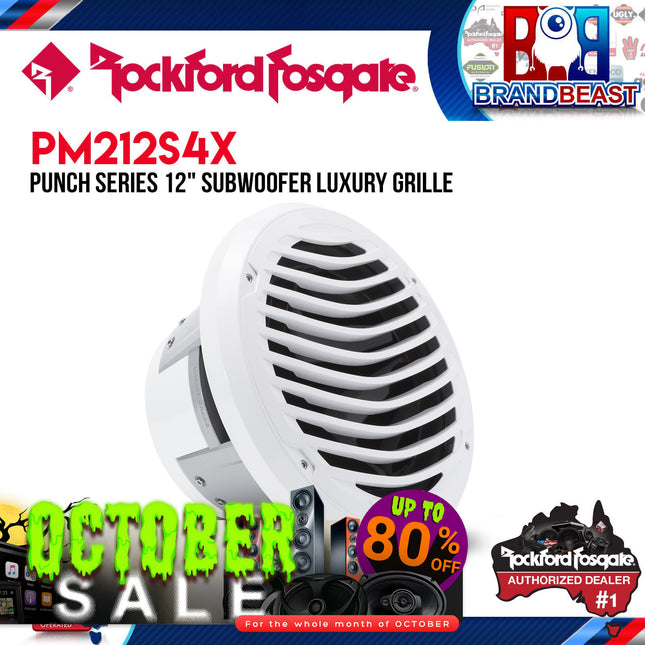 Rockford Fosgate PM212S4X Punch Marine 12" SVC 4-Ohm Subwoofer - Luxury
