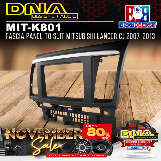 DNA MIT-K801 Fascia Panel To Suit Mitsubishi Lancer CJ 2007-2013