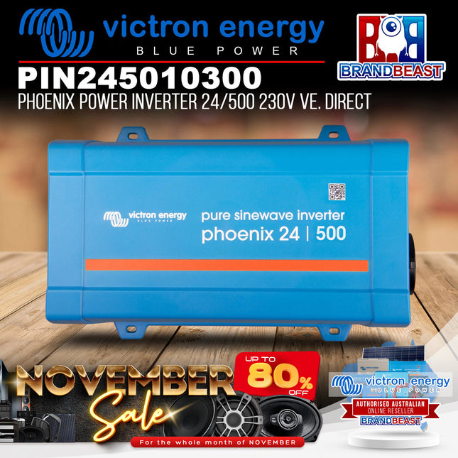 Victron Energy PIN245010300 Phoenix Power Inverter 24/500 230V VE.Direct