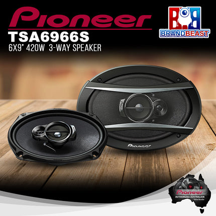 Pioneer TS-A6966S 6x9‚Äù 420W  3-Way Speaker