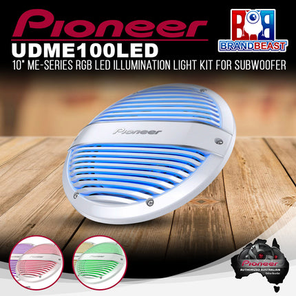 Pioneer UD-ME100LED ME-Series RGB LED Illumination Light Kit for 10&quot; Subwoofer