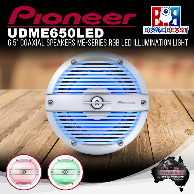 Pioneer UD-ME650LED 6.5&quot; RGB LED Lights (Pair)